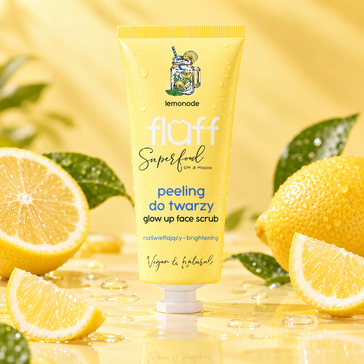 FLUFF skaistinantis veido šveitiklis „Limonadas“