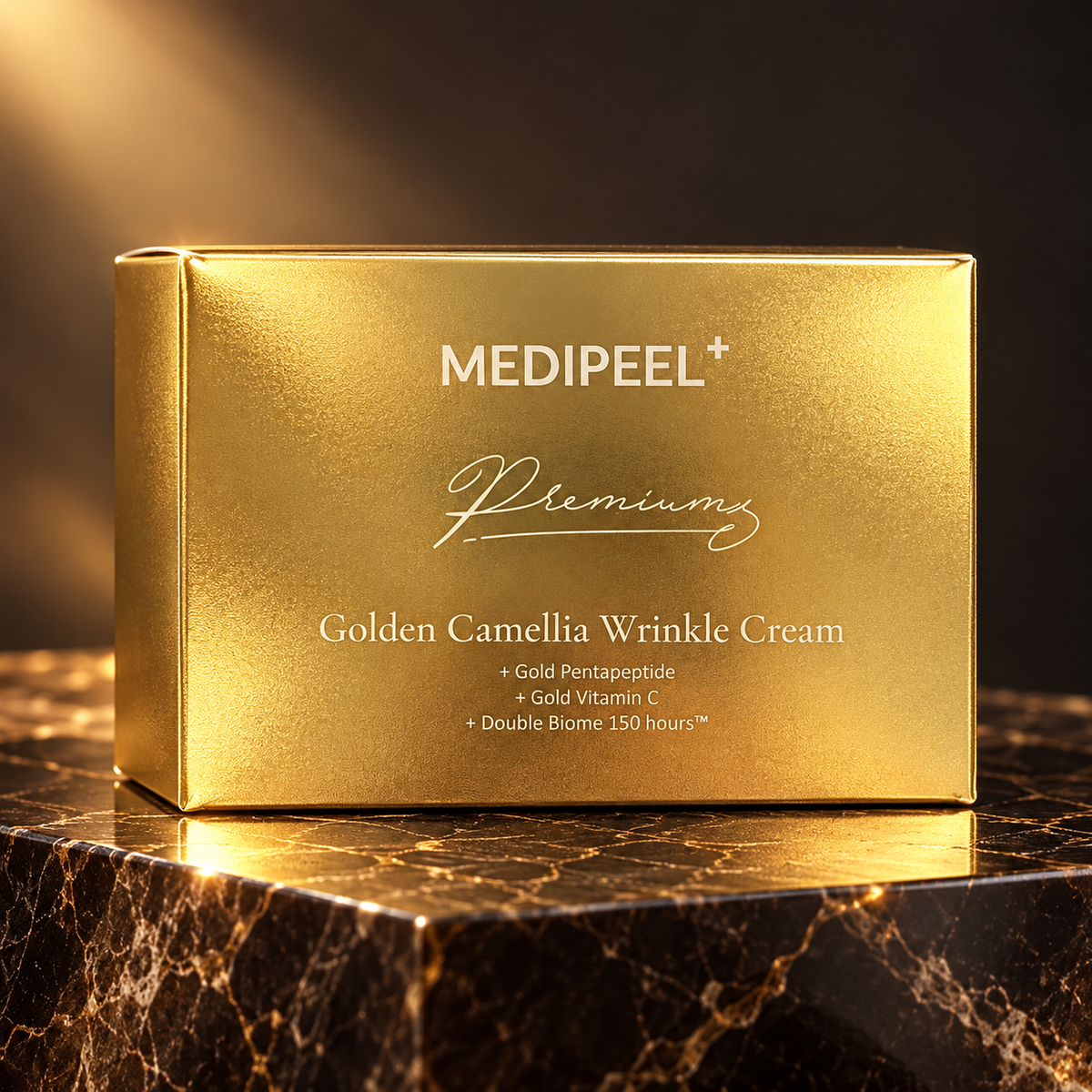MEDIPEEL+ Premium veido kremas su kamelijomis nuo raukšlių