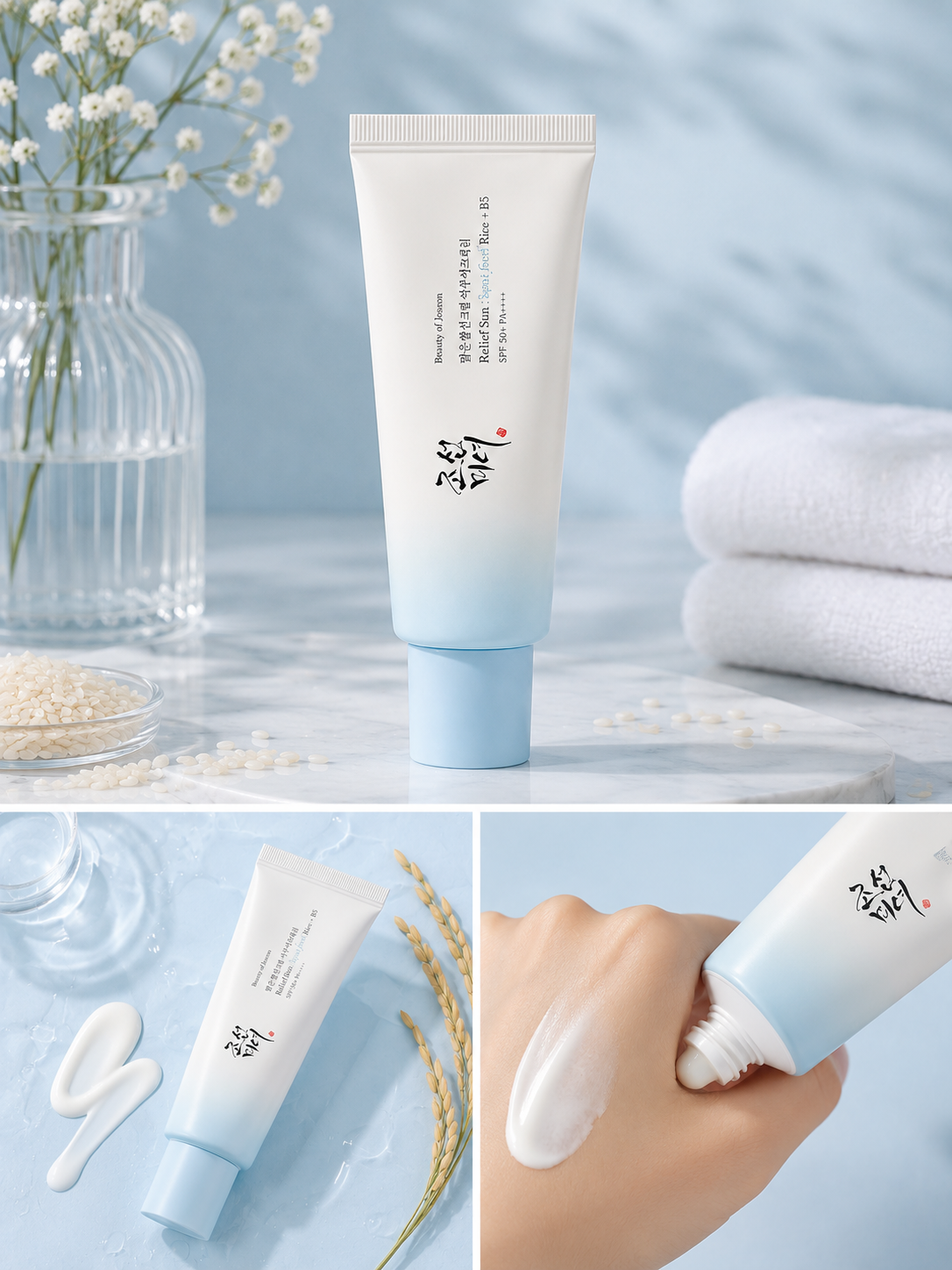 „Beauty of Joseon Relief Sun Aqua-Fresh Rice + B5 SPF50+/PA++++“