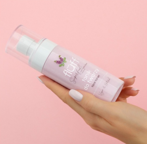 FLUFF jauninamasis veido tonikas su Kudzu žiedais, 100 ml