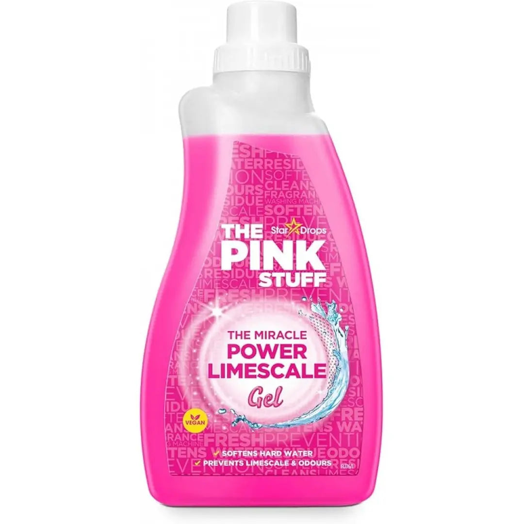 THE PINK STUFF Limescale kalkių valymo gelis skalbimo mašinai 1 l