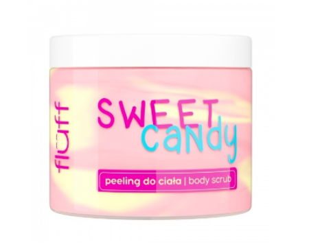 FLUFF kūno šveitiklis "Sweet Candy" 160ml.