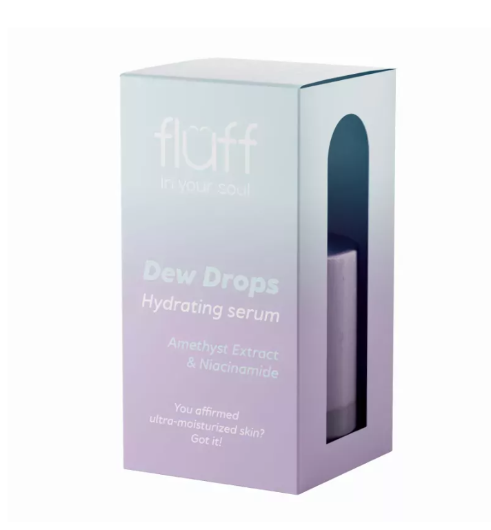 Fluff Skaistinantis veido serumas su "Amethyst extract ir Niacinamide" 30 ml.