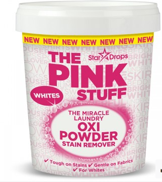 THE PINK STUFF STAIN REMOVER dėmių valiklio milteliai baltiems drabužiams 1 kg