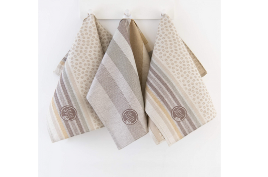 "COFFE" virtuvės komplektas smėlio spalvos. 3vnt dydis 50x70.