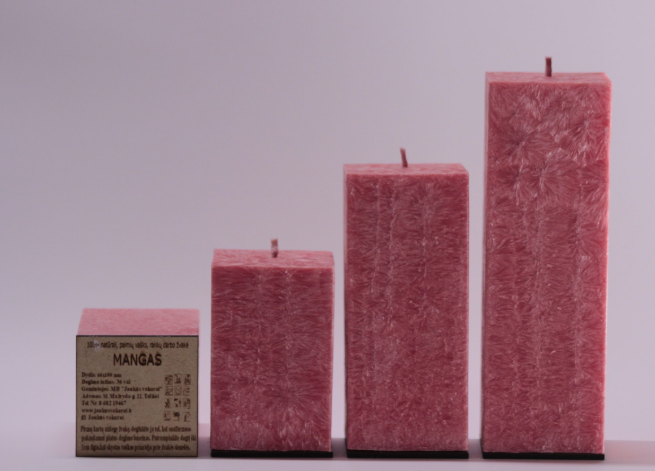Žvakė "Mangas". Aukštis 10cm.