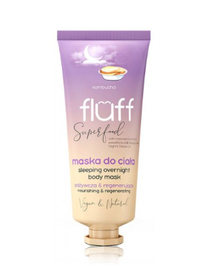 FLUFF Naktinė kūno kaukė superfood "KOMBUCHA", 150ml