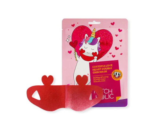 „Patch Holic Costopia Love Heart“ dvigubo smakro kaukė, 12 g