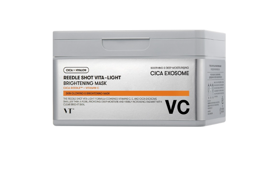 VT COSMETICS Reedle Shot Vita-Light skaistinamųjų kaukių rinkinys, 30 vnt.