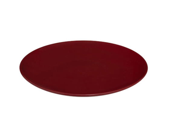 Raudona universali lėkštė