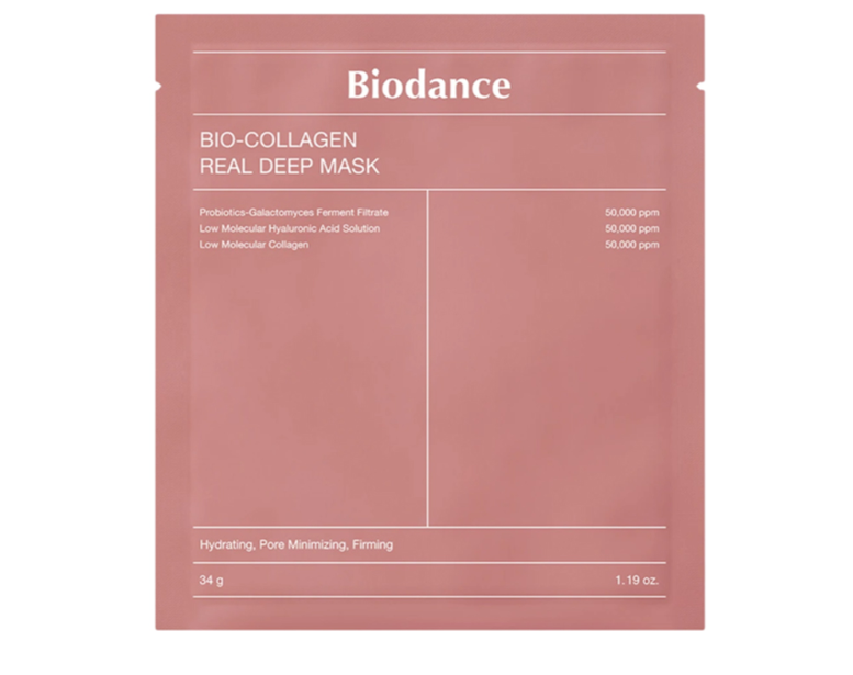 Hidrogelinė veido kaukė su kolagenu "Bio-Collagen Real Deep Mask", BIODANCE