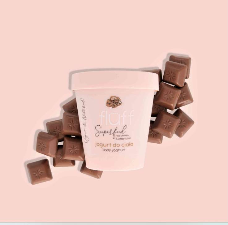 Fluff kūno jogutas "Chocolate" 180ml.