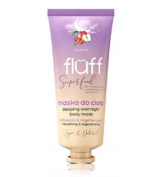 FLUFF Naktinė kūno kaukė „Obuolių pyragas“, 150 ml