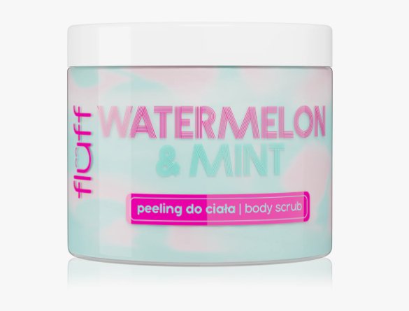 FLUFF kūno šveitiklis "Watermelon and mint" 160ml