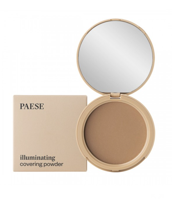 PAESE kompaktinė pudra "Illuminating & covering"