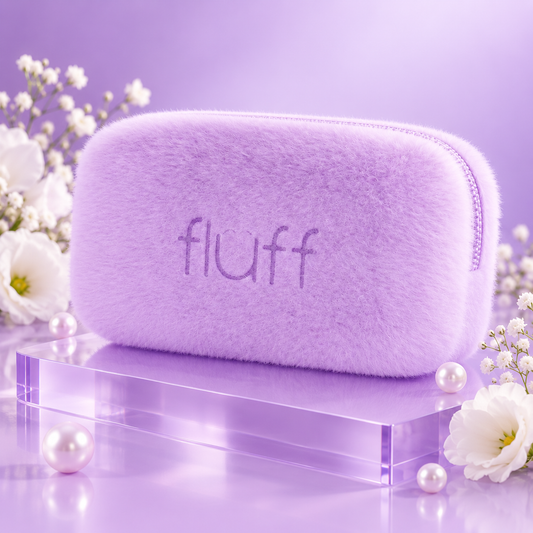FLUFF maža violetinė kosmetinė S