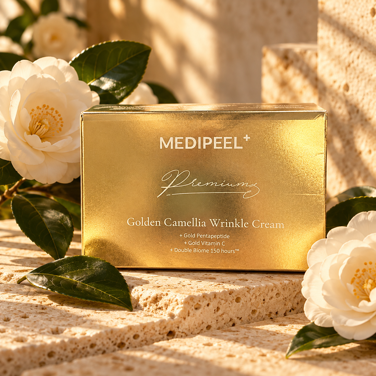 MEDIPEEL+ Premium veido kremas su kamelijomis nuo raukšlių