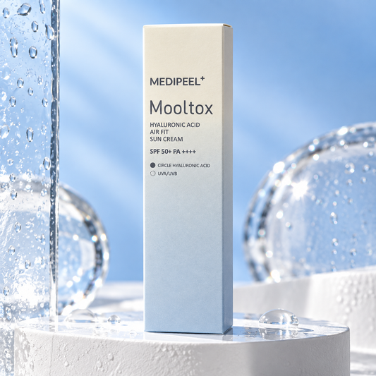 MEDIPEEL+ Mooltox apsauginis veido kremas nuo saulės su hialurono rūgštimi SPF 50+ PA++++, 50 g