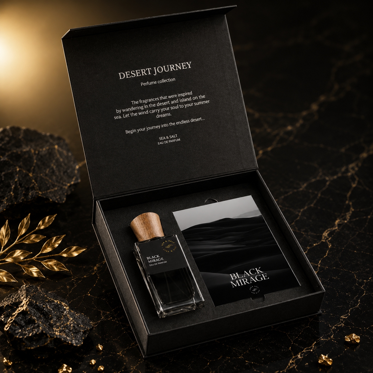 Sea & Salt "Black Mirage" Nišiniai Kvepalai 50ml.1+1 AKCIJA KVEPALAMS