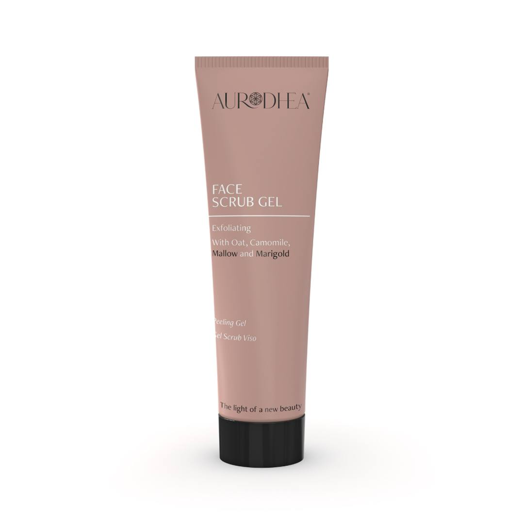 FACE SCRUB GEL 50ml. Veido šveitimo gelis, šalinantis negyvas ląsteles.