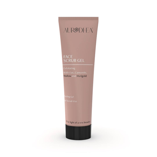 FACE SCRUB GEL 50ml. Veido šveitimo gelis, šalinantis negyvas ląsteles.