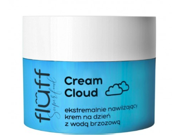"Fluff" drėkinamasis veido kremas - "Cream Cloud" 50ml.