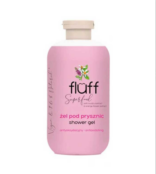 FLUFF - antioksidantinė dušo želė : "Kudzu & Orange Blossom" 500ml.