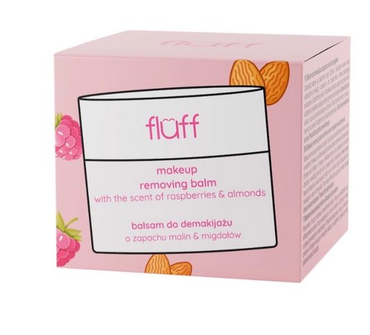 Fluff valomasis veido balzamas "RASPBERRIES & ALMONDS" 50ml.