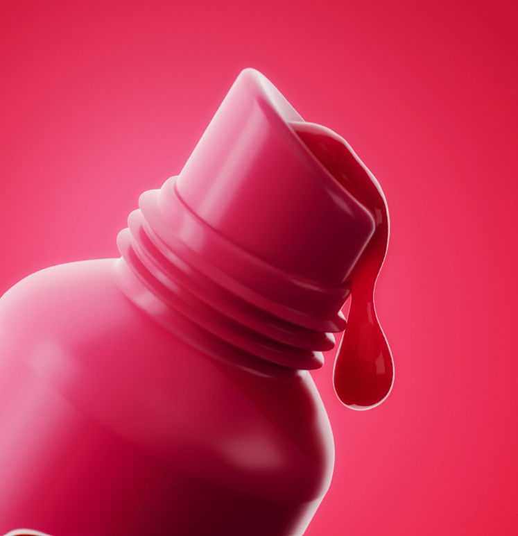 Fluff saldainių skonio lūpų balzamas „Vyšnių šėlsmas“, 12 ml