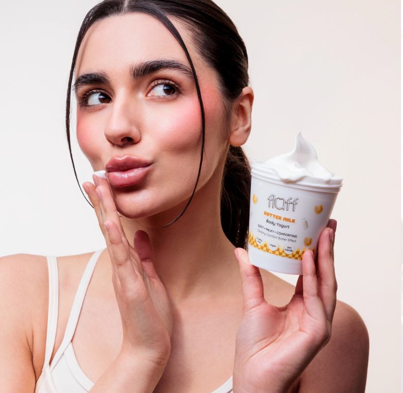 FLUFF kūno jogurtas „Kreminis pienas“ – 180 ml