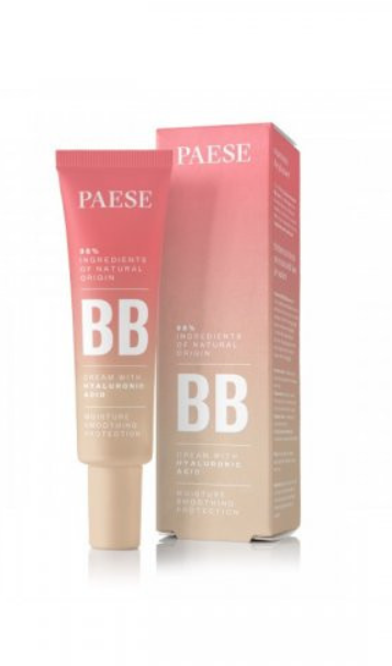 Paese BB Cream with Hyaluronic Acid BB kremas su hialurono rūgštimi Ivory