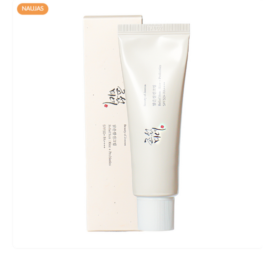 „Beauty of Joseon“ ekologiškas apsauginis kremas nuo saulės su probiotikais. SPF50+PA+++