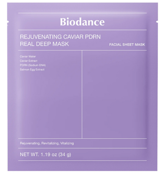 BIODANCE atjauninanti ikrų kaukė PDRN „Real deep“ 1 vnt.