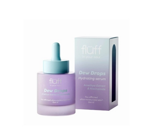 Fluff Skaistinantis veido serumas su "Amethyst extract ir Niacinamide" 30 ml.