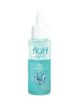 Dvifazis jūrinės kilmės veido serumas „Fluff Booster“, 40 ml.
