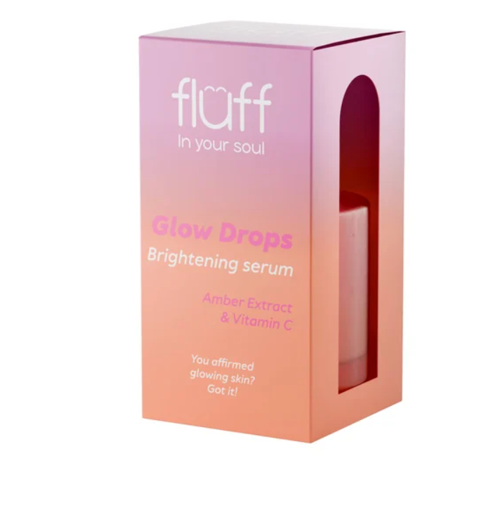 „Fluff“, skaistinamasis veido serumas su gintaro ekstraktu, 30 ml