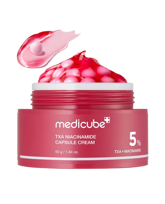 MEDICUBE TXA Niacinamido kapsulinis kremas, 55 g.
