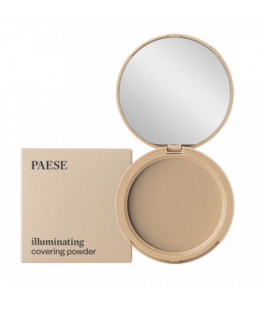 PAESE kompaktinė pudra "Illuminating & covering"