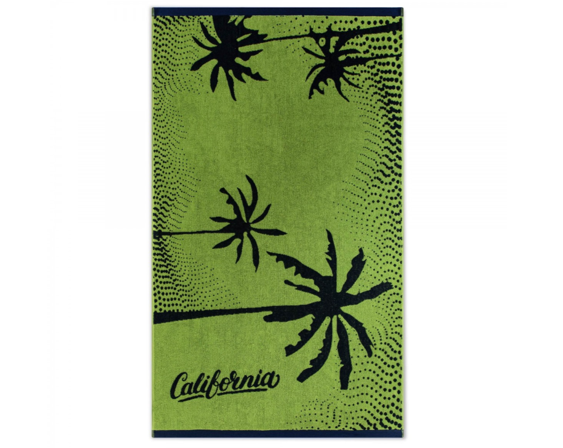 KALIFORNIJOS seladono rankšluostis. Dydis 100x160.