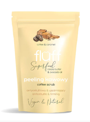 Fluff kūno šveitiklis “ Coffee & Caramel ” 100g.