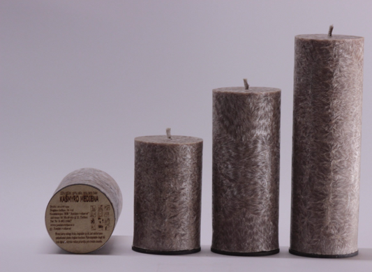 Žvakė "Kašmyro mediena". Aukštis 20cm.