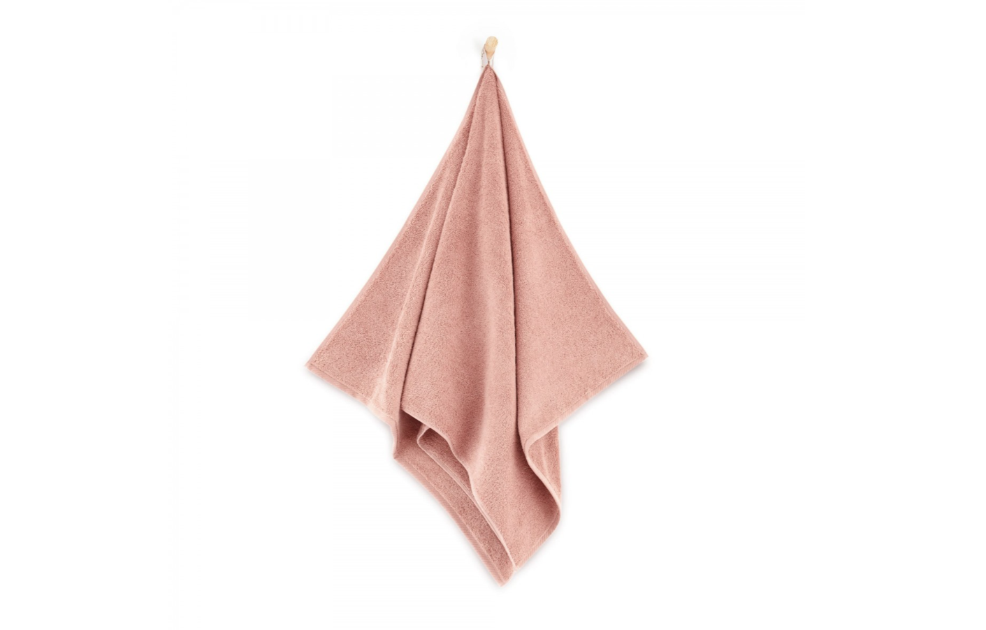 Lygūs ir vienspalviai "KIWI 2" kolekcijos vonios rankšluosčiai. Rožinės spalvos, dydis 70x140.