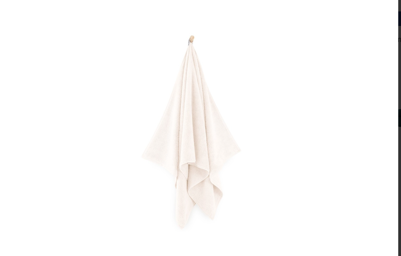 Lygūs ir vienspalviai "KIWI 2" kolekcijos vonios rankšluosčiai. Baltos spalvos, dydis 50x90.