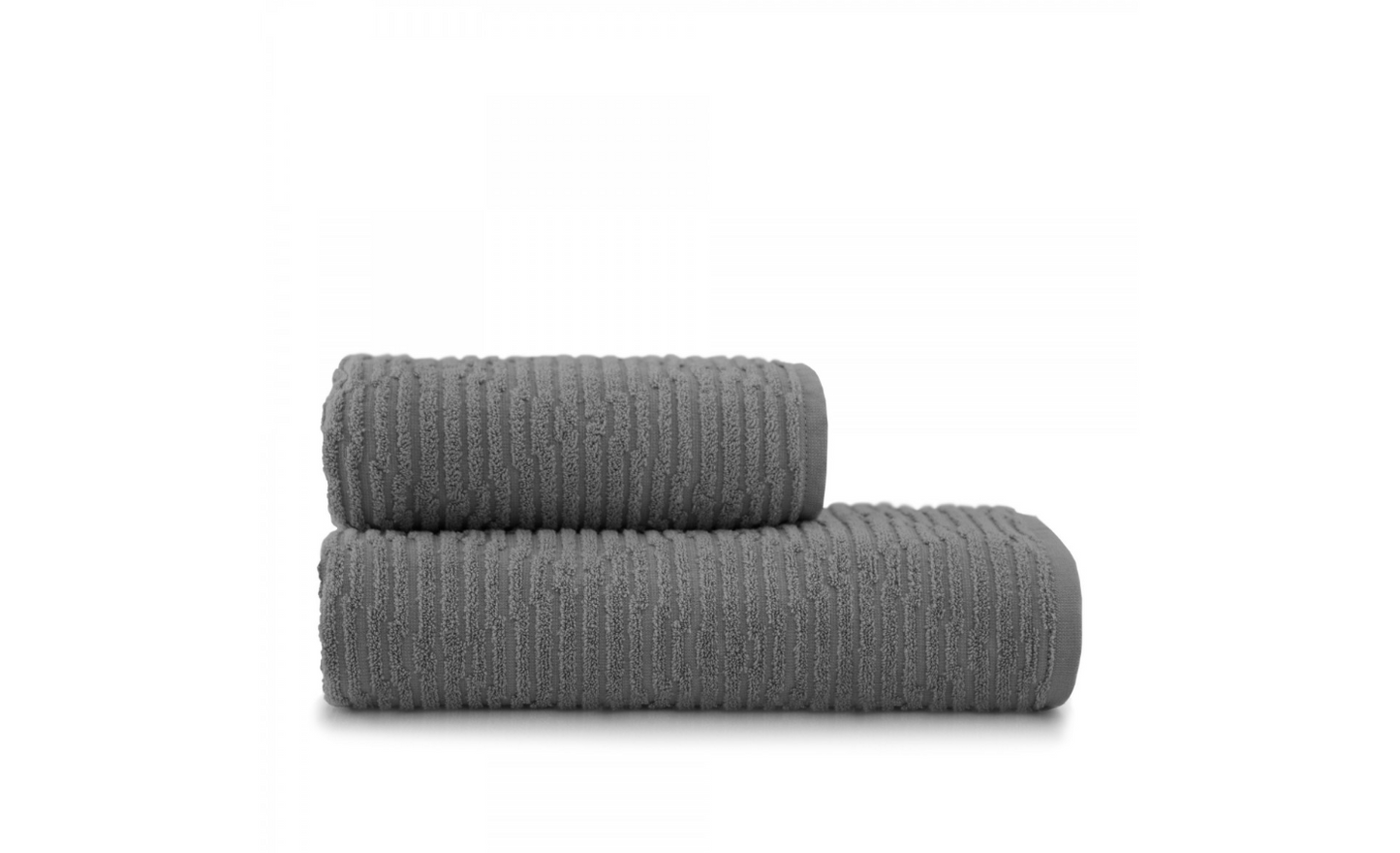 Subtilios elegancijos, vonios rankšluosčiai "LAMEL. Pilkos spalvos, dydis 50x90.