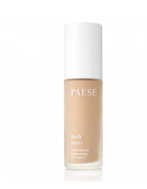 PAESE kreminė pudra "Lush satin".  Kreminė pudra skirta pavargusiai, normaliai veido odai.