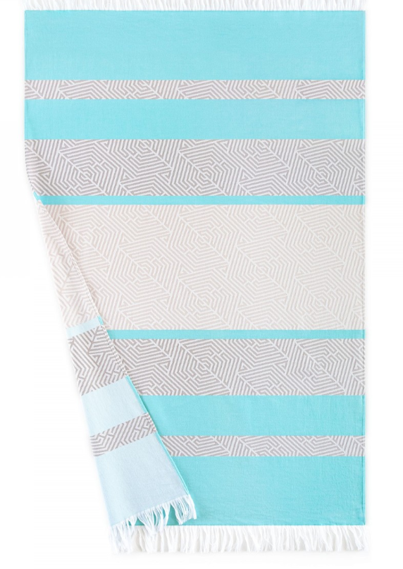 Fouta MALAGA rankšluostis turkio smėlio spalvos 100x160