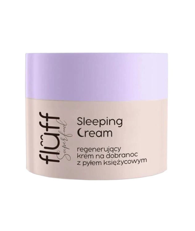 Naktinis veido kremas Fluff Superfood Sleeping Cream , 50 ml.
