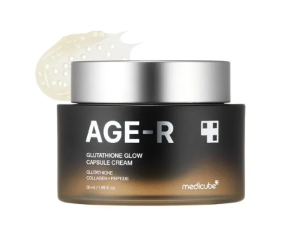 "Medicube AGE-R Glutathione Glow Capsule Cream" veido kremas su glutationu, 50 ml