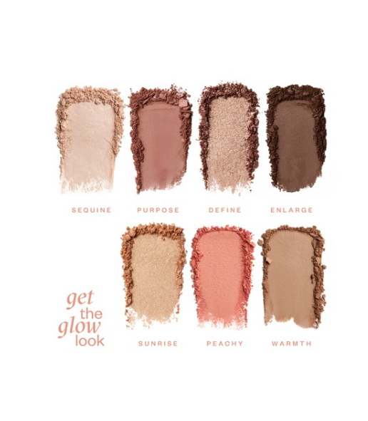 PAESE "GET THE GLOW LOOK" daugiafunkcinė veido ir akių makiažo paletė