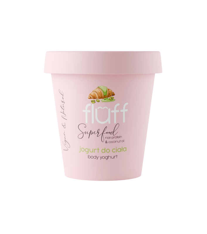 Fluff kūno jogurtas "Pistachio Croissant" 180ml.